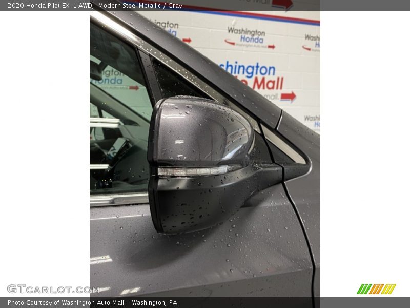 Modern Steel Metallic / Gray 2020 Honda Pilot EX-L AWD
