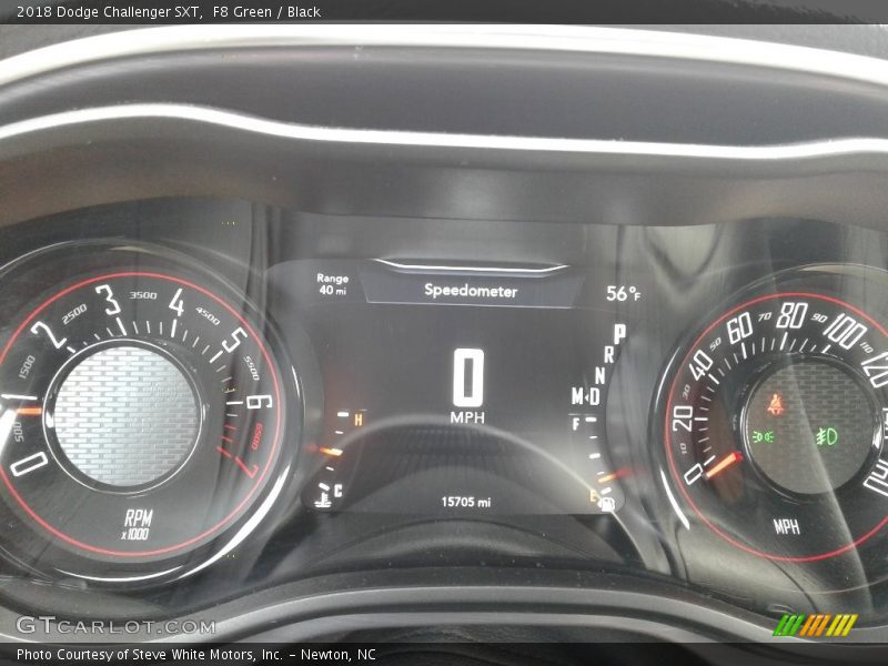  2018 Challenger SXT SXT Gauges