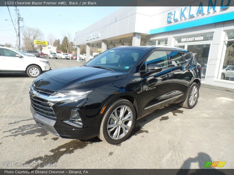 Black / Jet Black 2020 Chevrolet Blazer Premier AWD