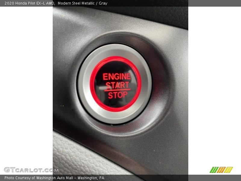Modern Steel Metallic / Gray 2020 Honda Pilot EX-L AWD