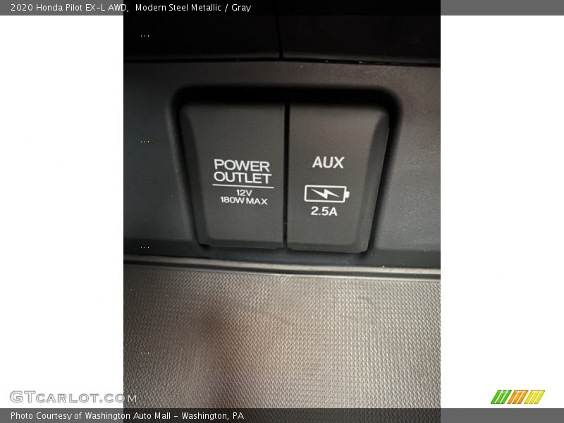 Modern Steel Metallic / Gray 2020 Honda Pilot EX-L AWD