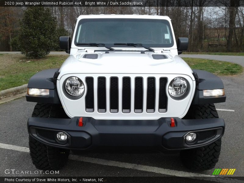 Bright White / Dark Saddle/Black 2020 Jeep Wrangler Unlimited Rubicon 4x4
