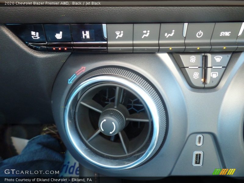 Black / Jet Black 2020 Chevrolet Blazer Premier AWD