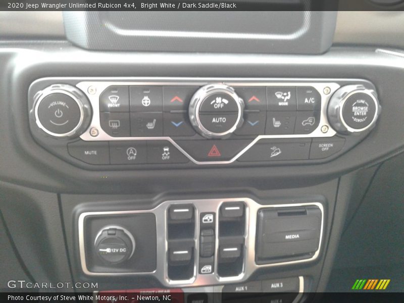 Bright White / Dark Saddle/Black 2020 Jeep Wrangler Unlimited Rubicon 4x4