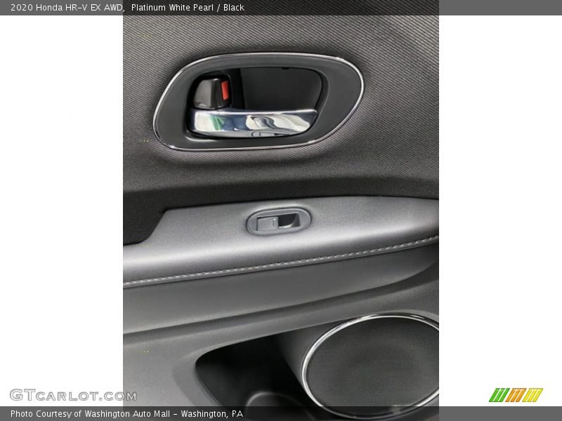 Platinum White Pearl / Black 2020 Honda HR-V EX AWD