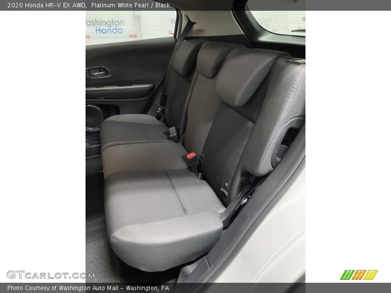 Platinum White Pearl / Black 2020 Honda HR-V EX AWD