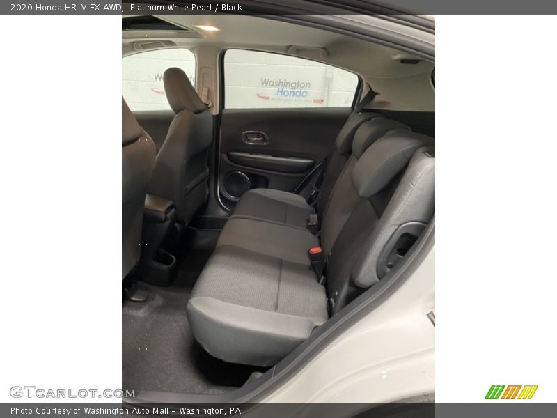 Platinum White Pearl / Black 2020 Honda HR-V EX AWD