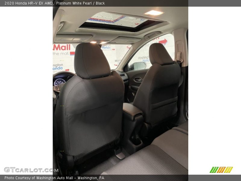 Platinum White Pearl / Black 2020 Honda HR-V EX AWD