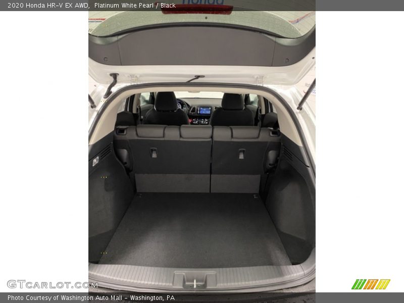 Platinum White Pearl / Black 2020 Honda HR-V EX AWD