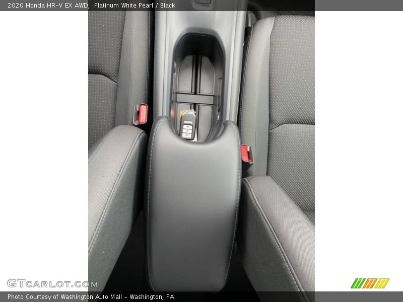 Platinum White Pearl / Black 2020 Honda HR-V EX AWD