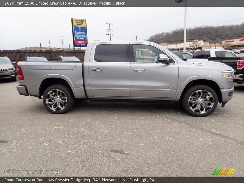 Billet Silver Metallic / Black 2020 Ram 1500 Limited Crew Cab 4x4