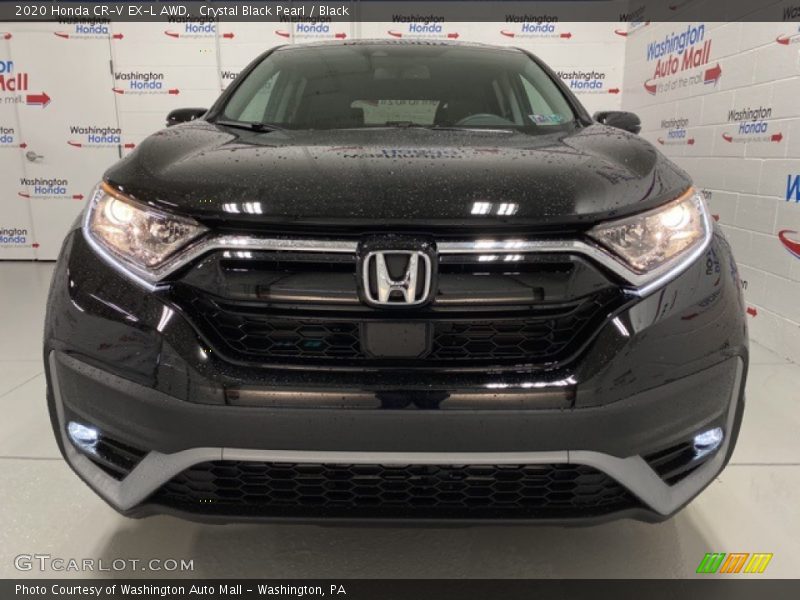 Crystal Black Pearl / Black 2020 Honda CR-V EX-L AWD