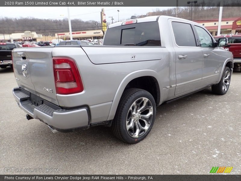 Billet Silver Metallic / Black 2020 Ram 1500 Limited Crew Cab 4x4