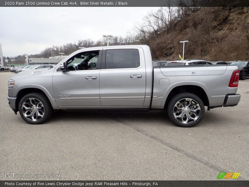 Billet Silver Metallic / Black 2020 Ram 1500 Limited Crew Cab 4x4