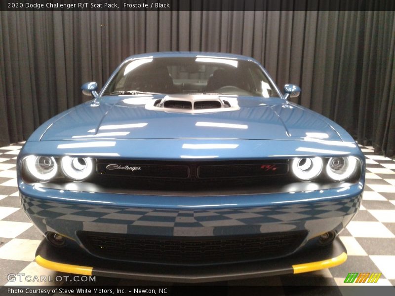 Frostbite / Black 2020 Dodge Challenger R/T Scat Pack