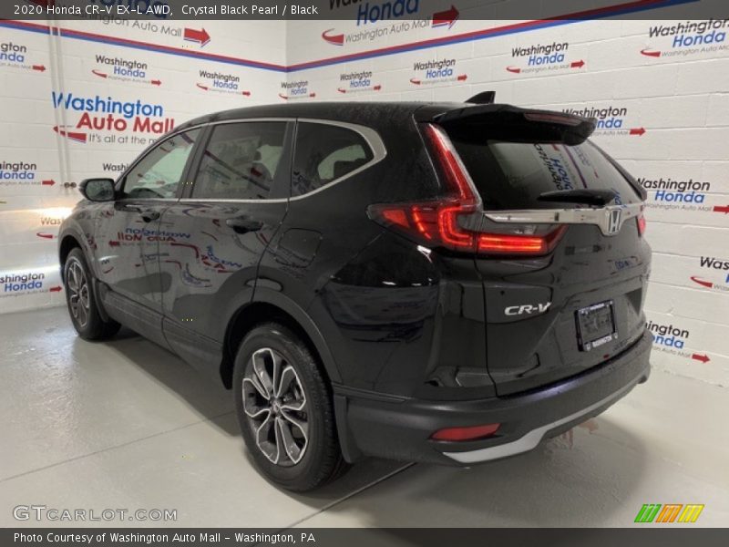 Crystal Black Pearl / Black 2020 Honda CR-V EX-L AWD