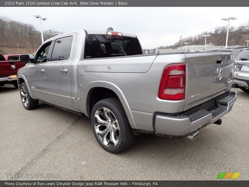Billet Silver Metallic / Black 2020 Ram 1500 Limited Crew Cab 4x4