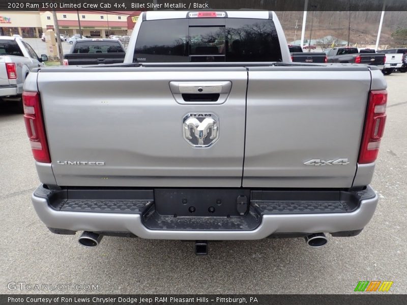 Billet Silver Metallic / Black 2020 Ram 1500 Limited Crew Cab 4x4
