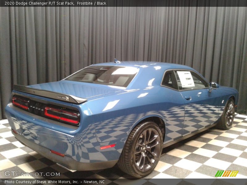 Frostbite / Black 2020 Dodge Challenger R/T Scat Pack