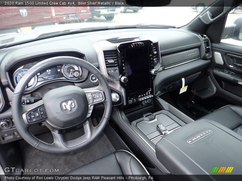  2020 1500 Limited Crew Cab 4x4 Black Interior