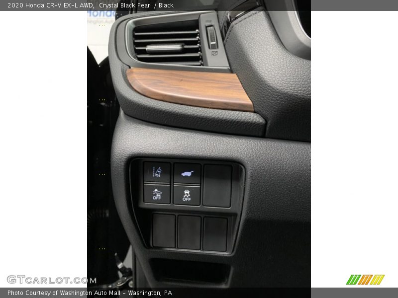 Crystal Black Pearl / Black 2020 Honda CR-V EX-L AWD