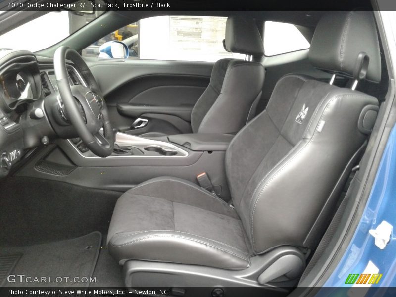 Frostbite / Black 2020 Dodge Challenger R/T Scat Pack