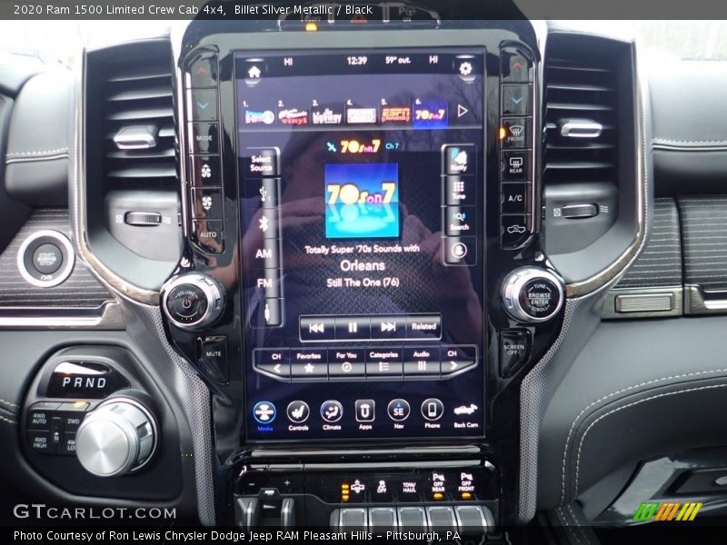 Controls of 2020 1500 Limited Crew Cab 4x4