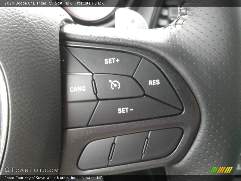 Frostbite / Black 2020 Dodge Challenger R/T Scat Pack