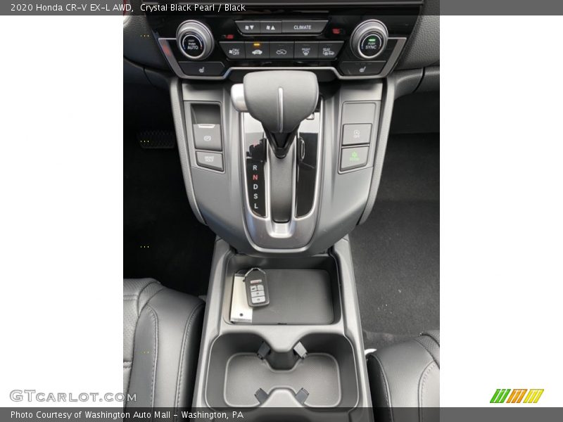Crystal Black Pearl / Black 2020 Honda CR-V EX-L AWD