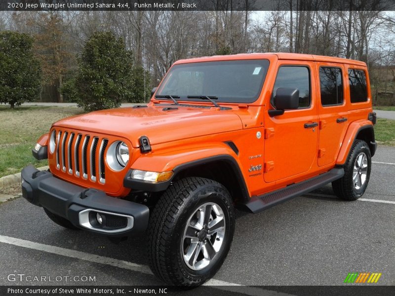 Punkn Metallic / Black 2020 Jeep Wrangler Unlimited Sahara 4x4