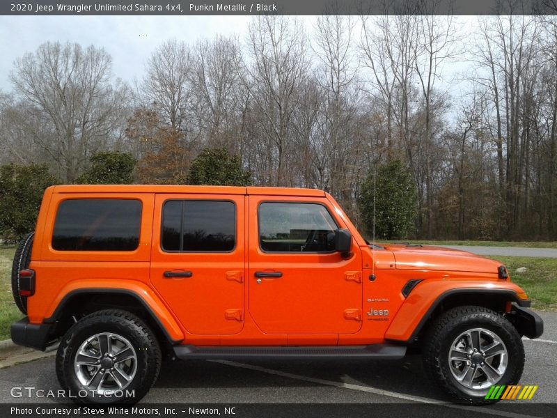  2020 Wrangler Unlimited Sahara 4x4 Punkn Metallic