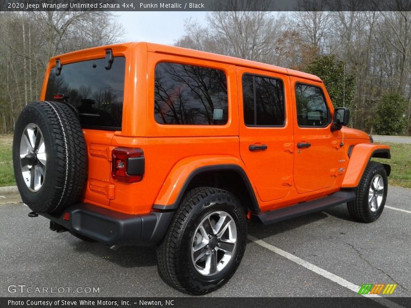 Punkn Metallic / Black 2020 Jeep Wrangler Unlimited Sahara 4x4