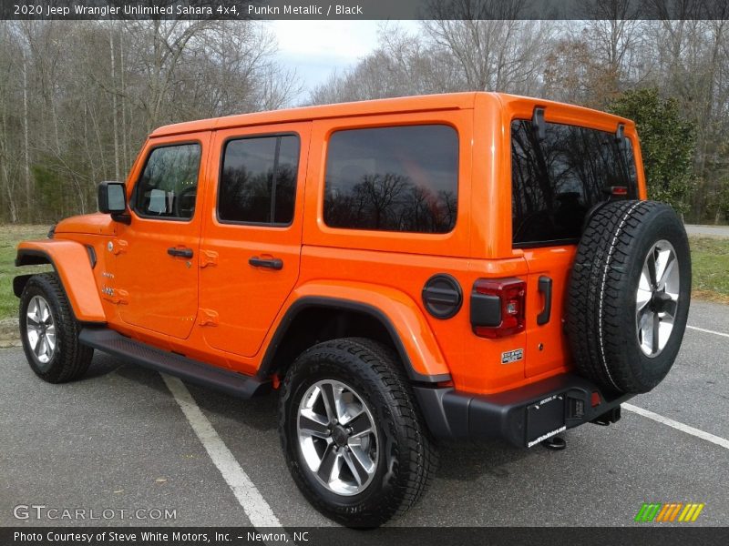 Punkn Metallic / Black 2020 Jeep Wrangler Unlimited Sahara 4x4