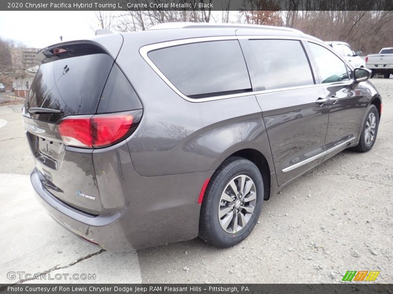 Granite Crystal Metallic / Black 2020 Chrysler Pacifica Hybrid Touring L