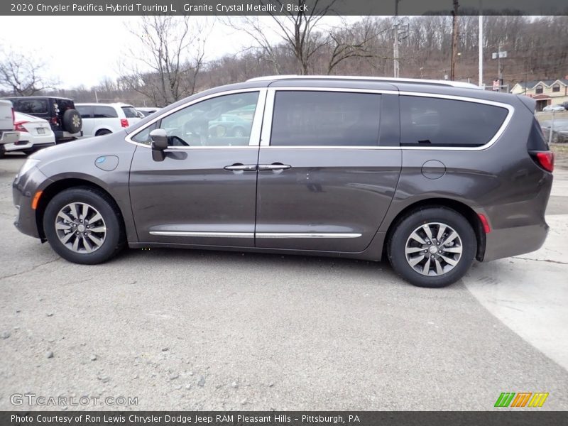 Granite Crystal Metallic / Black 2020 Chrysler Pacifica Hybrid Touring L