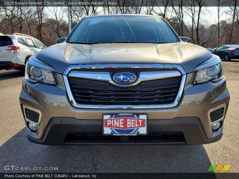 Sepia Bronze Metallic / Black 2020 Subaru Forester 2.5i Limited