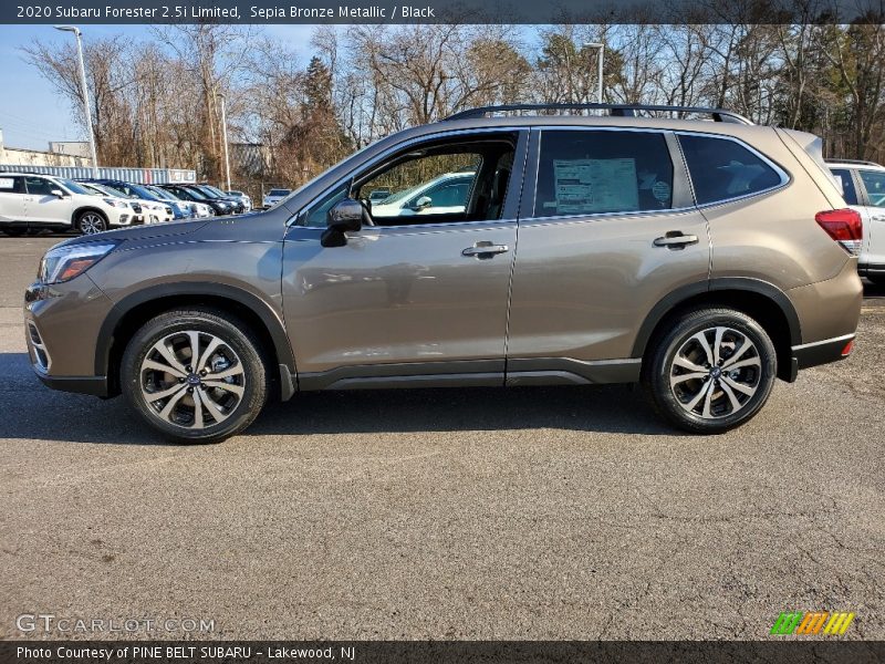 Sepia Bronze Metallic / Black 2020 Subaru Forester 2.5i Limited