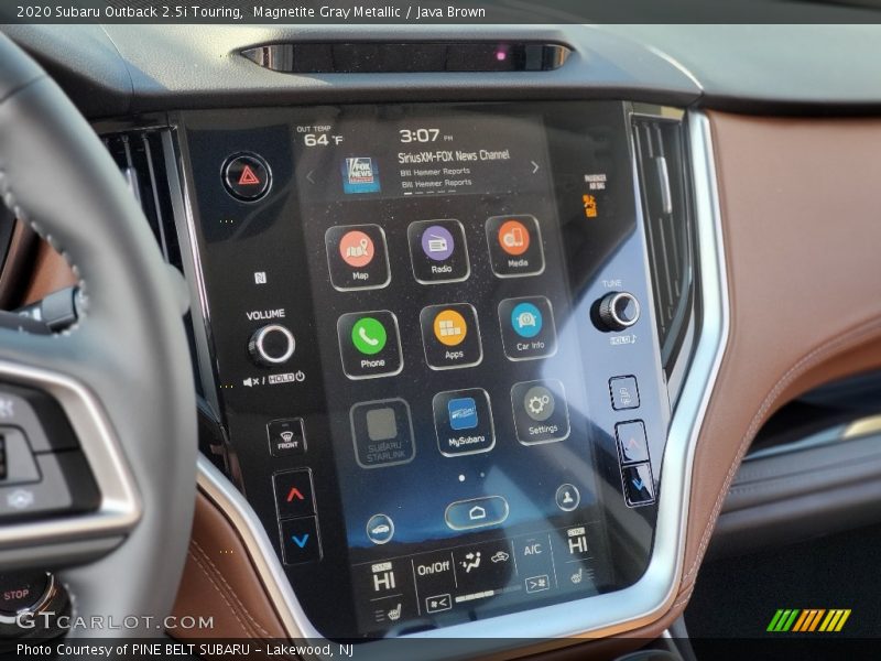 Magnetite Gray Metallic / Java Brown 2020 Subaru Outback 2.5i Touring