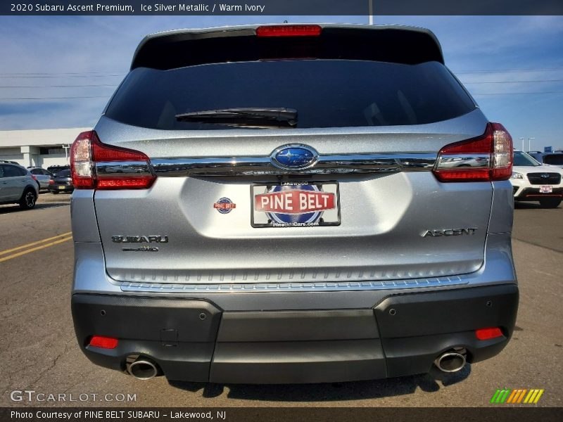 Ice Silver Metallic / Warm Ivory 2020 Subaru Ascent Premium