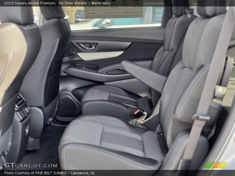 Ice Silver Metallic / Warm Ivory 2020 Subaru Ascent Premium