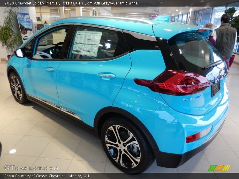  2020 Bolt EV Premier Oasis Blue