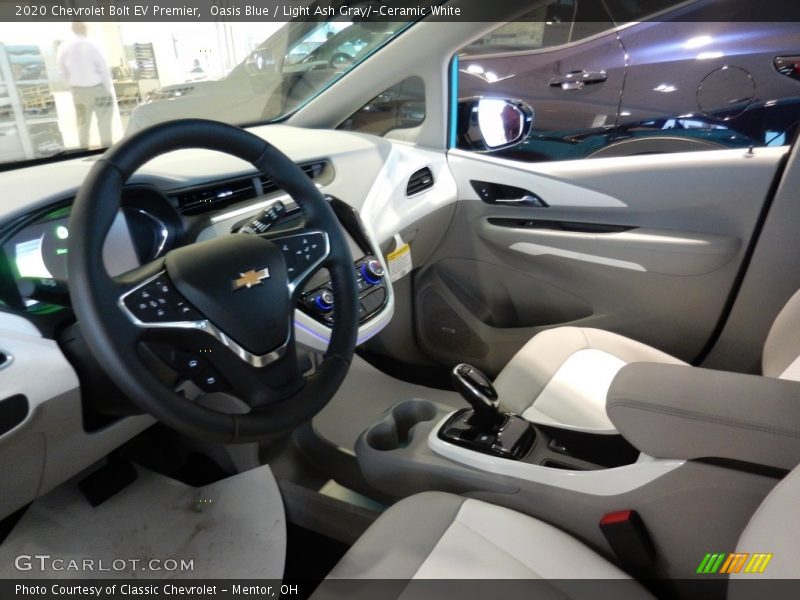  2020 Bolt EV Premier Light Ash Gray/­Ceramic White Interior