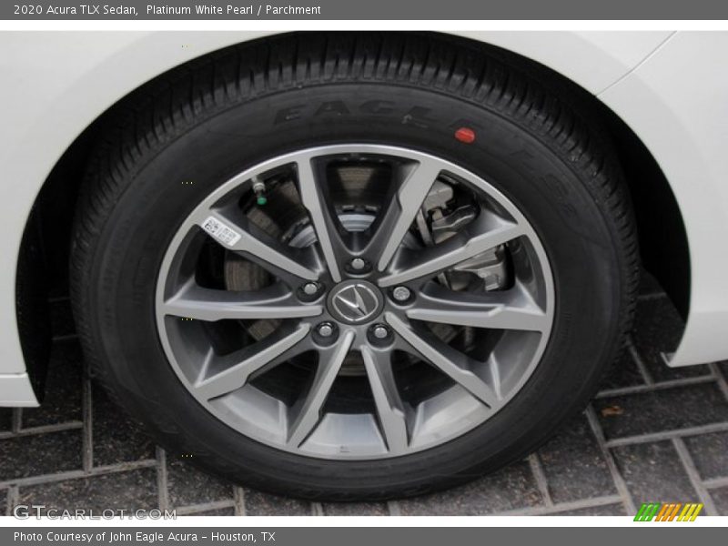 Platinum White Pearl / Parchment 2020 Acura TLX Sedan