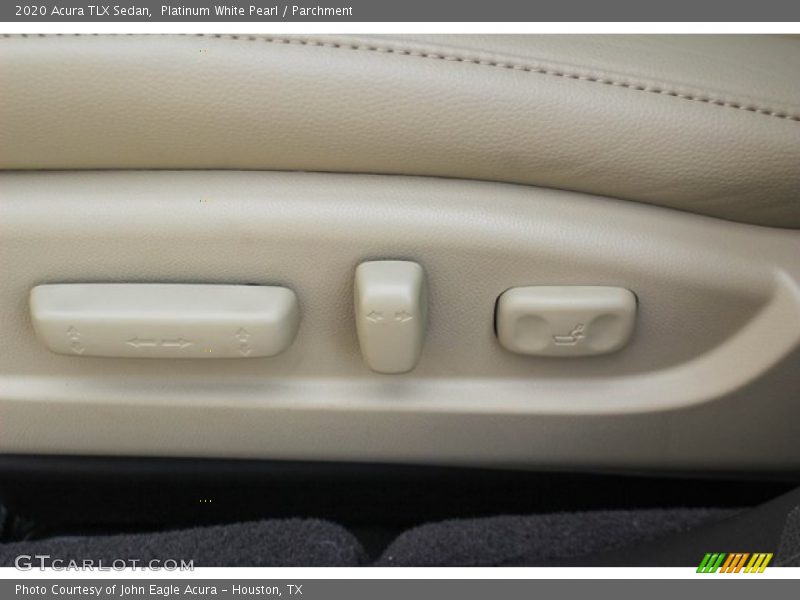 Platinum White Pearl / Parchment 2020 Acura TLX Sedan