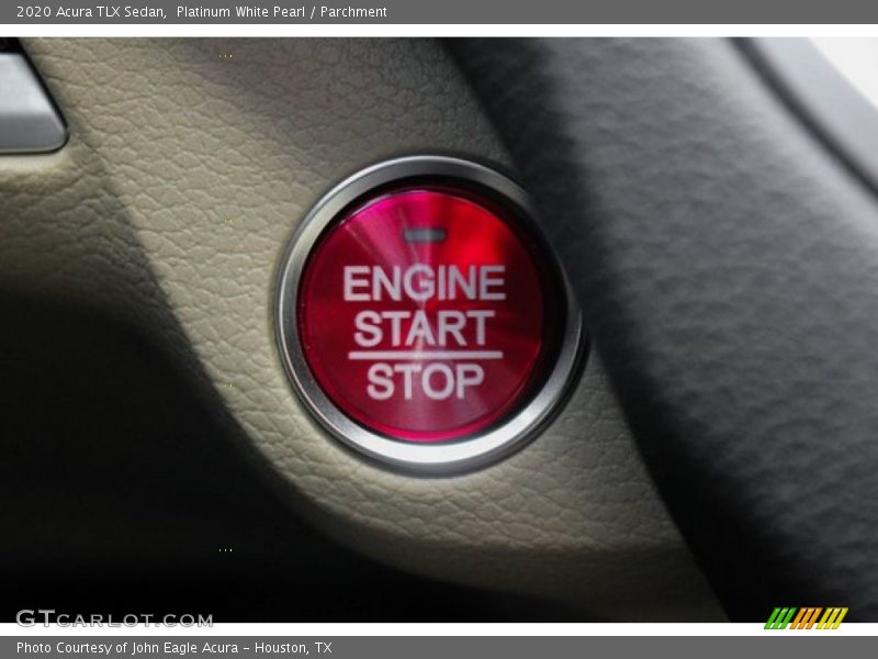 Platinum White Pearl / Parchment 2020 Acura TLX Sedan