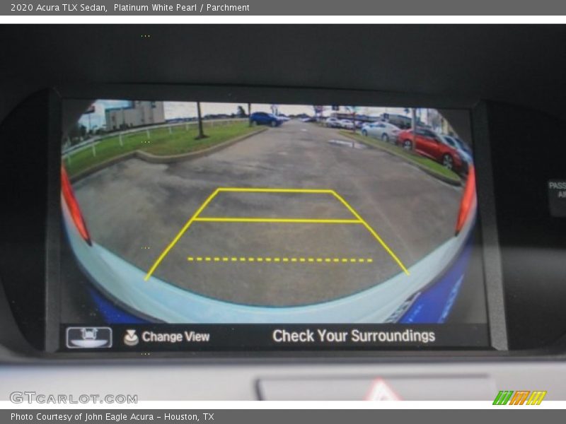 Platinum White Pearl / Parchment 2020 Acura TLX Sedan