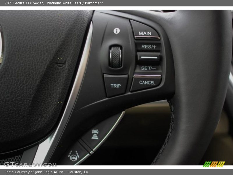 Platinum White Pearl / Parchment 2020 Acura TLX Sedan