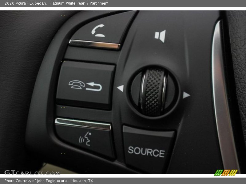 Platinum White Pearl / Parchment 2020 Acura TLX Sedan