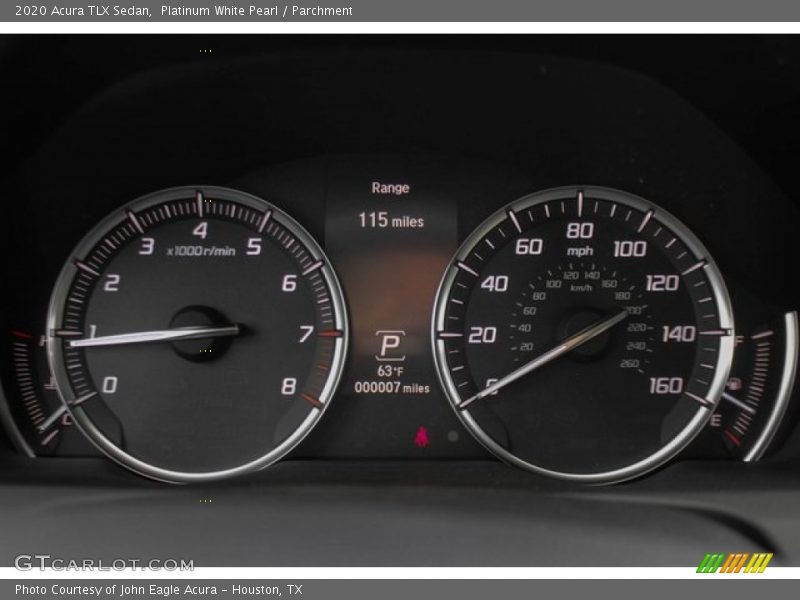 Platinum White Pearl / Parchment 2020 Acura TLX Sedan