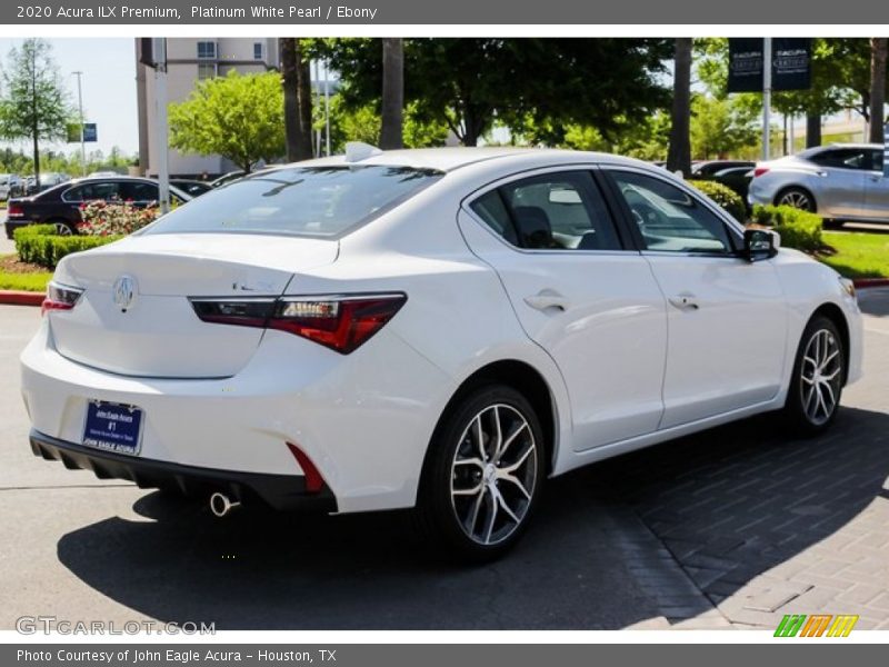 Platinum White Pearl / Ebony 2020 Acura ILX Premium